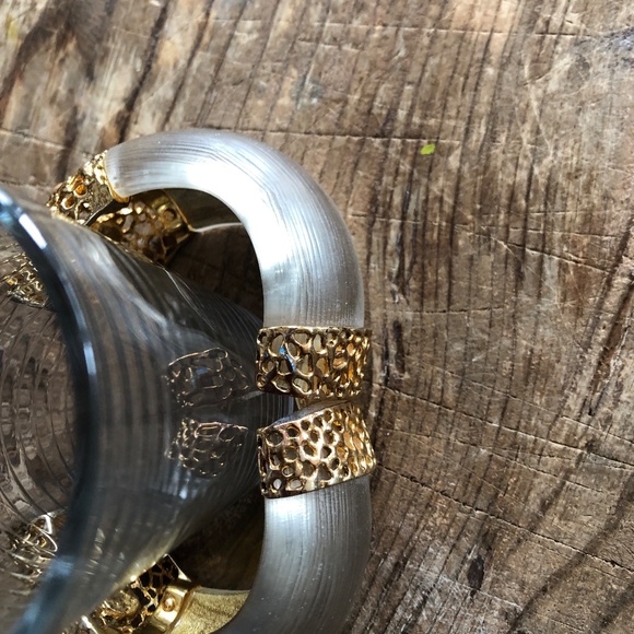 Alexis  Bittar's  Bracelet Ethnic,  Filigree and Stones - Picture 3 of 11